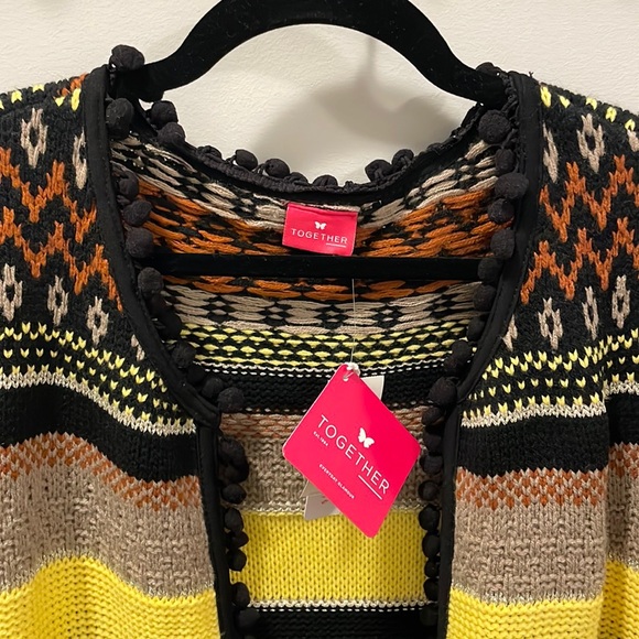 Together super cute & funky knit sweater - Picture 3 of 7